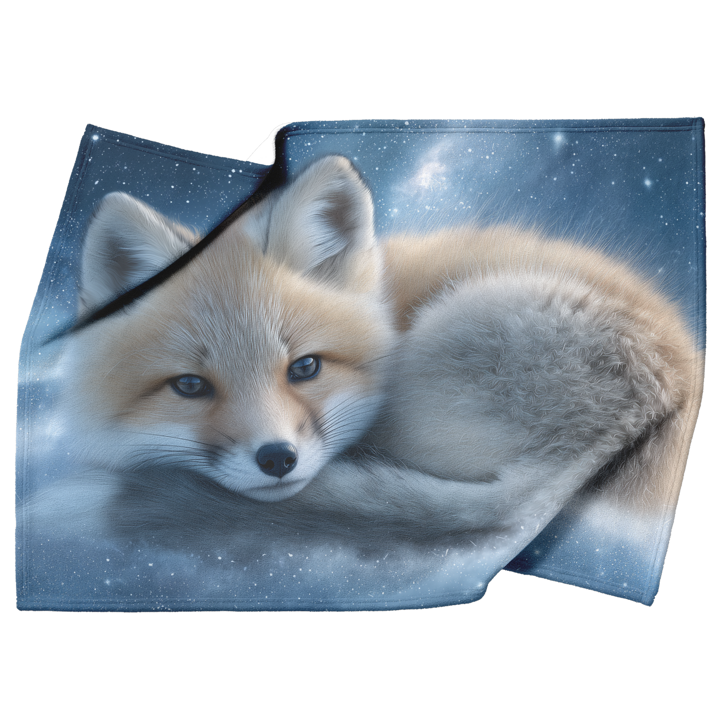 Baby_Fox_With_Blue_Eyes_Curled_On_Glowin_H_Blanket_Top_Bottom_Folds_Mockup.png