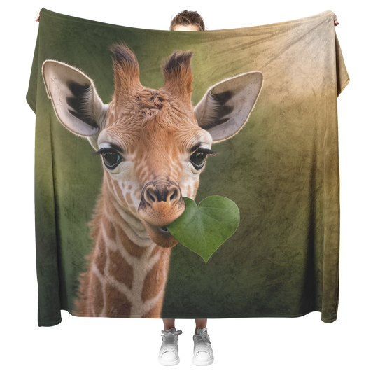 Baby_Giraffe_Sharing_Heart_Shaped_Leaf_L_H_Blanket_Model_Mockup.png_15350780