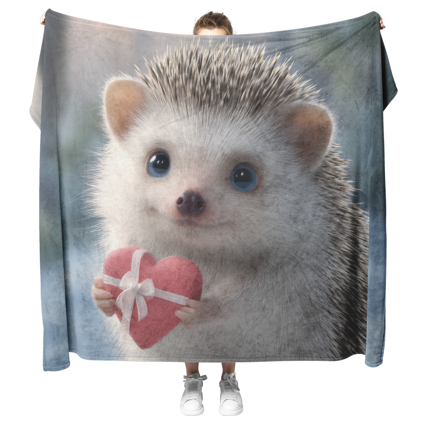 Baby_Hedgehog_Holding_Tiny_Heart_Gift_So_H_Blanket_Model_Mockup.png_15350626