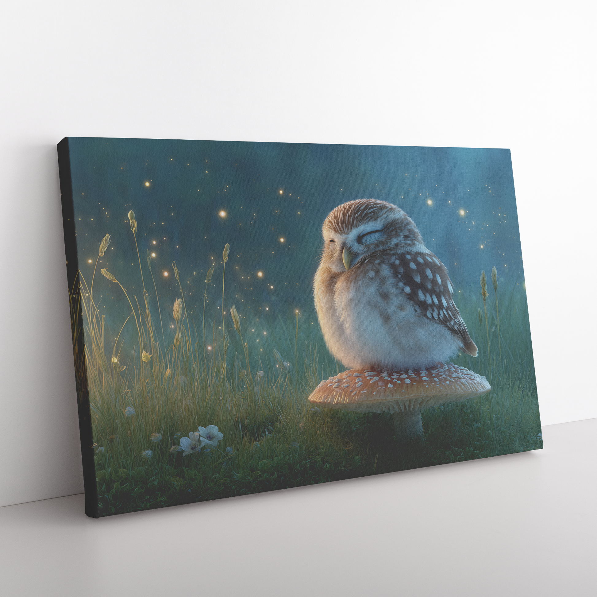 Baby_Owl_Sleeping_on_Glowing_Mushroom_Su_H_Rectangle_Angle_Floor_Mockup.png_15524465