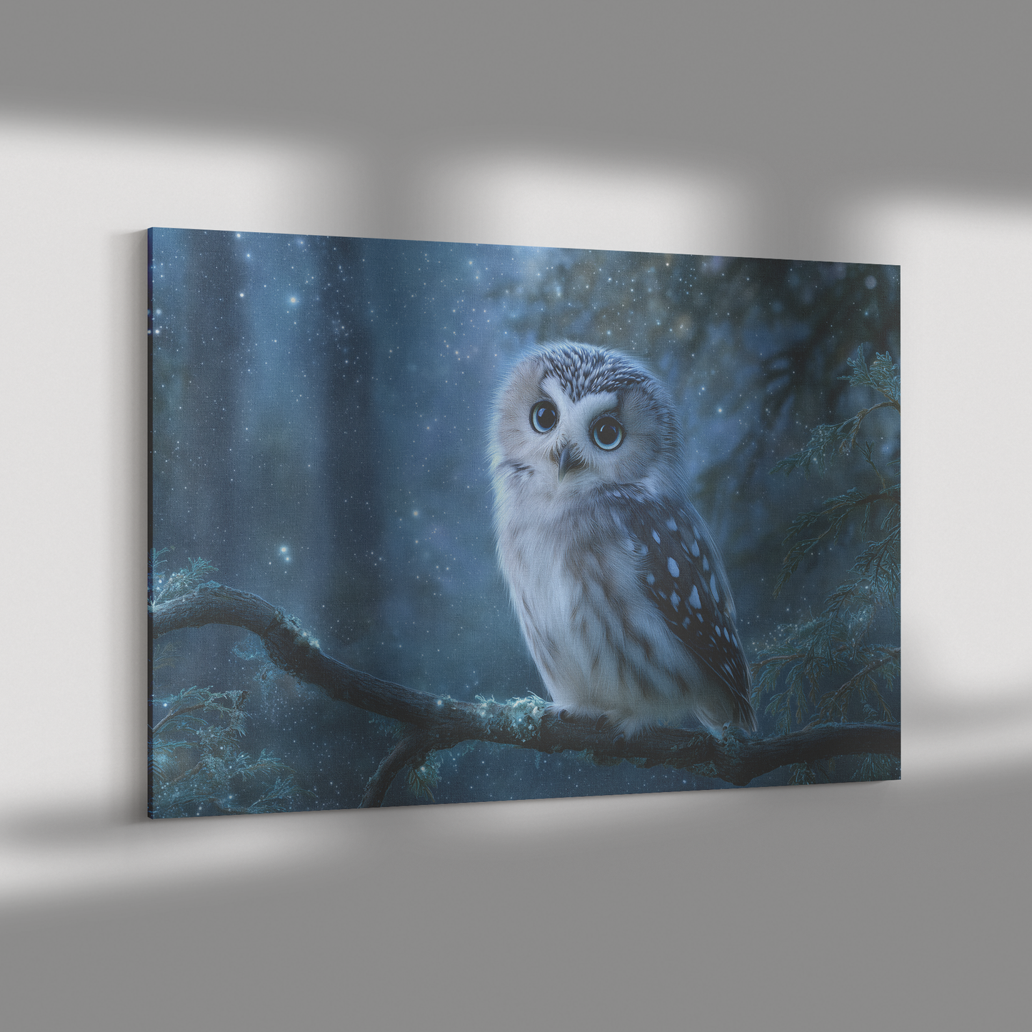 Baby_Owl_with_Blue_Eyes_Perched_on_Glowi_H_Rectangle_Dramatic_Shadow_Mockup.png_15524362