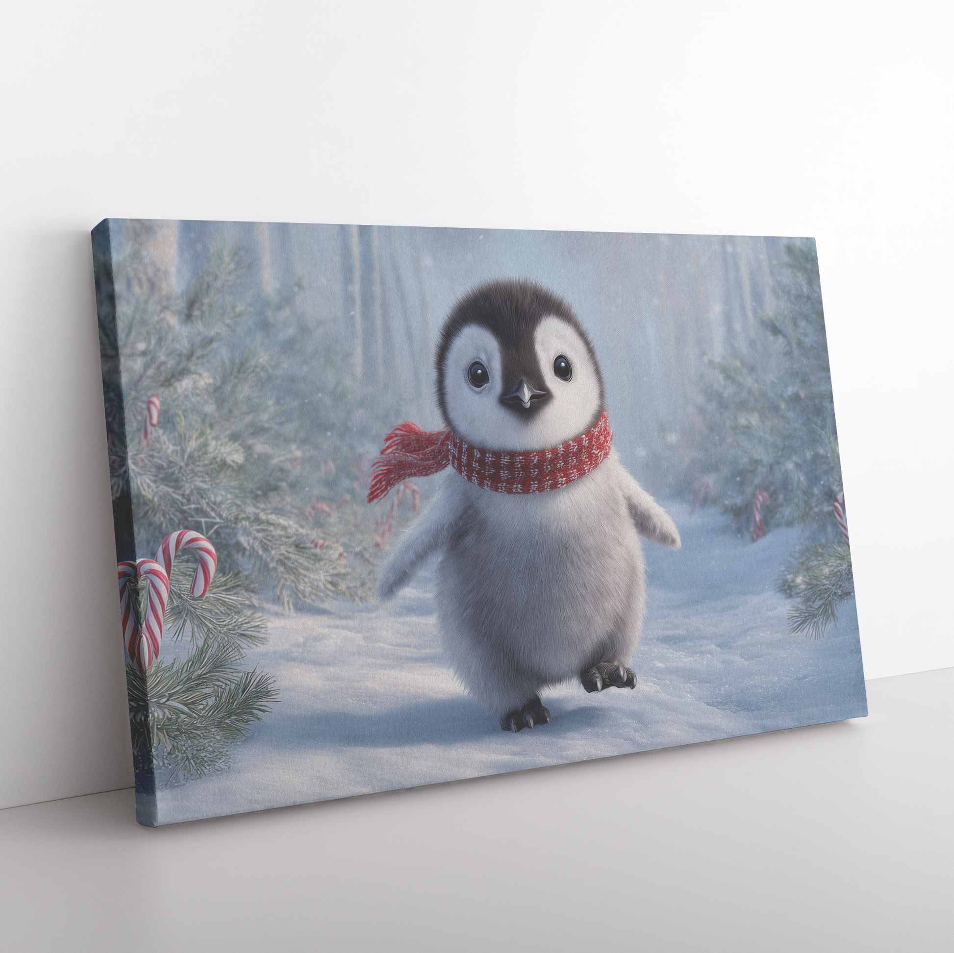 Baby_Penguin_Wearing_Red_Scarf_Waddling__H_Rectangle_Angle_Floor_Mockup.png_15524277