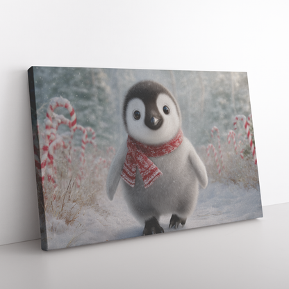 Baby_Penguin_Wearing_Red_Scarf_Waddling__H_Rectangle_Angle_Floor_Mockup.png_15524289