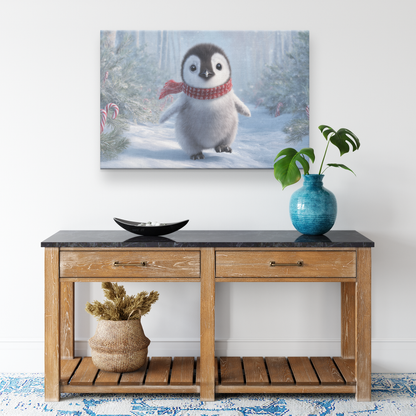 Baby_Penguin_Wearing_Red_Scarf_Waddling__H_Rectangle_Smaller_Lifestyle_Mockup.png_15524280