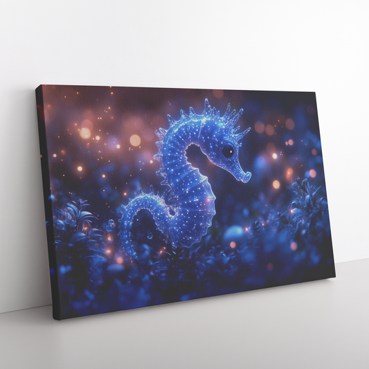 Baby_Seahorse_Exploring_Glowing_Crystal__H_Rectangle_Angle_Floor_Mockup.png