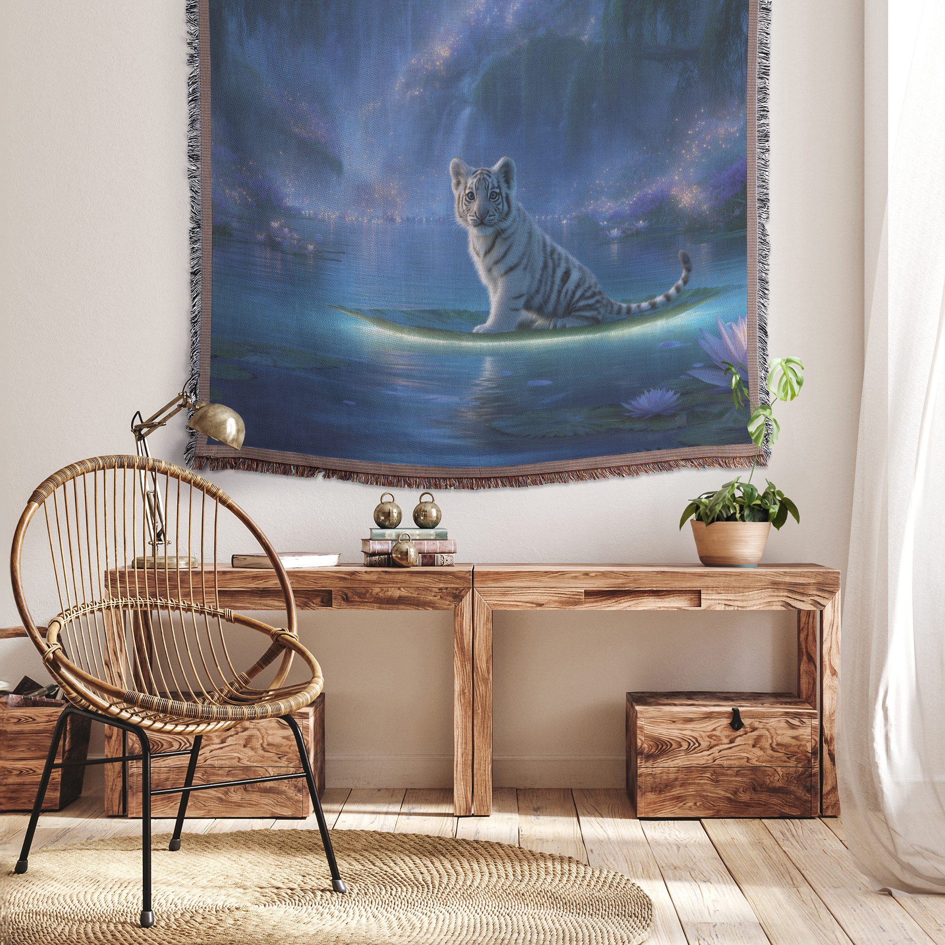 Baby_Tiger_Riding_Glowing_Lily_Pad_Acros_Tapestry_H_Mockup.png_15329859