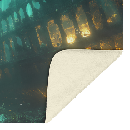 Barracuda_Exploring_Glowing_Shipwreck_Ru_H_Blanket_Sherpa_Mockup.png