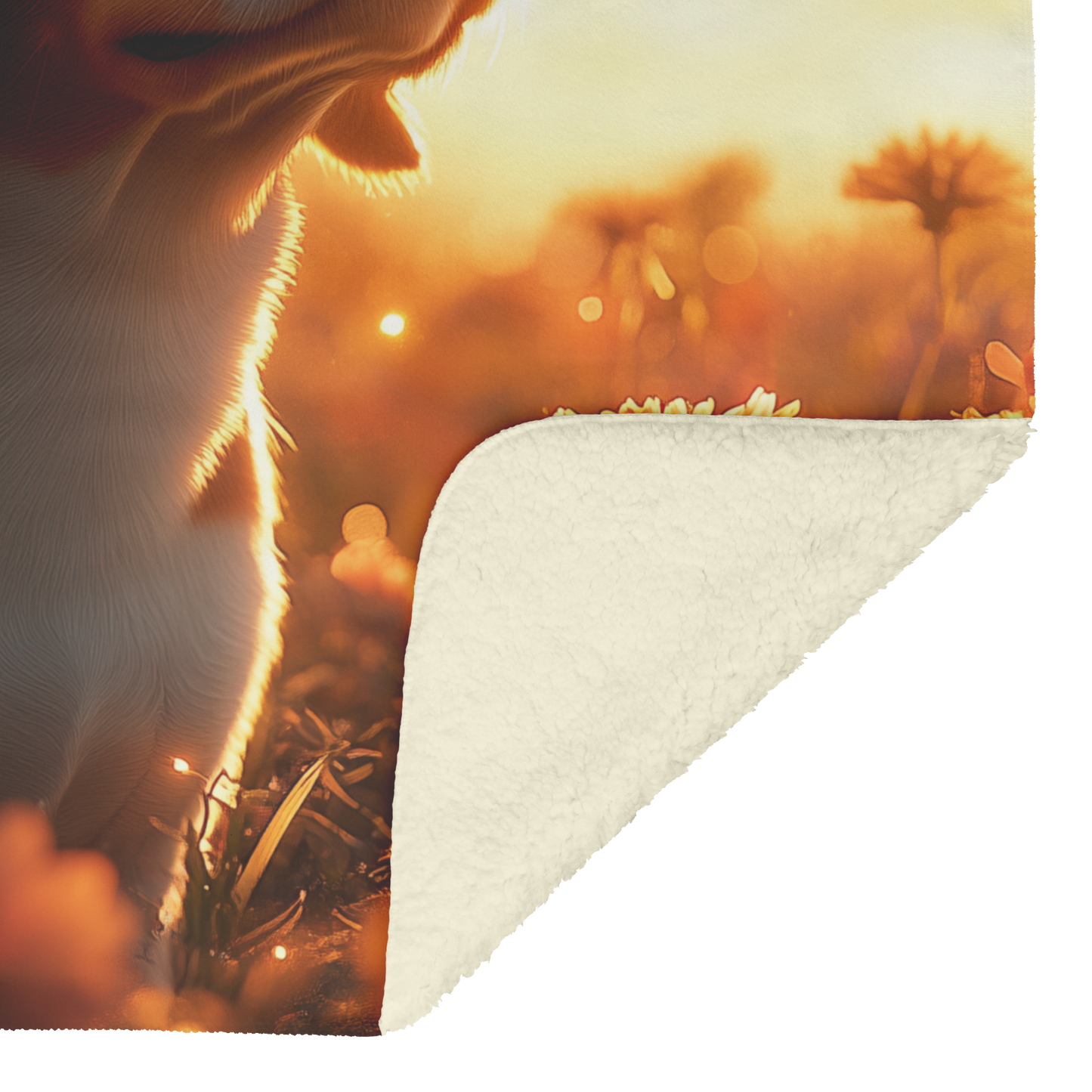 Beagle_on_Garden_Path_with_Flowers_Light_H_Blanket_Sherpa_Mockup.png