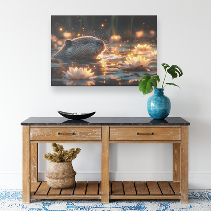 Beaver_Swimming_Through_a_Glowing_Pond_S_H_Rectangle_Smaller_Lifestyle_Mockup.png