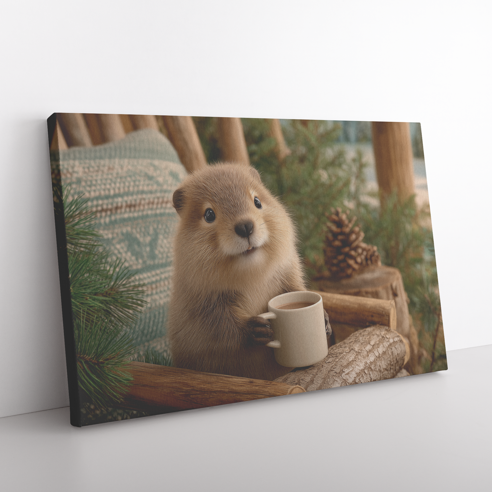 Beaver_with_Tiny_Cocoa_Mug_Sitting_in_Pi_H_Rectangle_Angle_Floor_Mockup.png_15487708