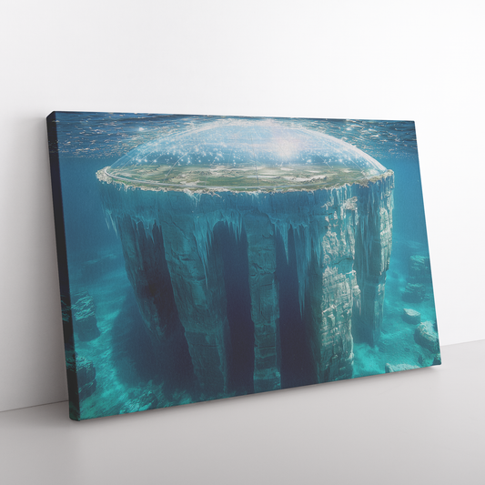 Biblical_Flat_Earth_Submerged_In_Deep_Bl_H_Rectangle_Angle_Floor_Mockup.png