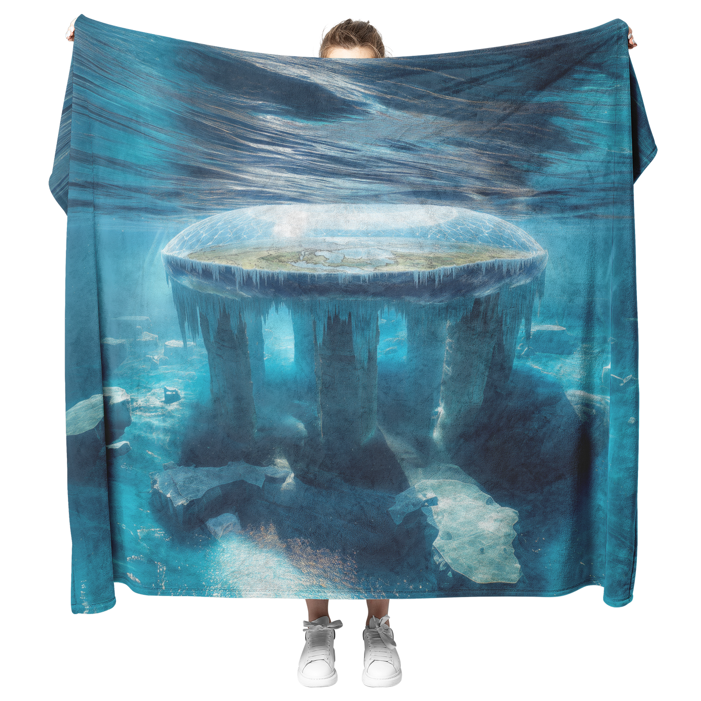 Biblical_Flat_Earth_With_Gleasons_Map_Ic_H_Blanket_Model_Mockup.png