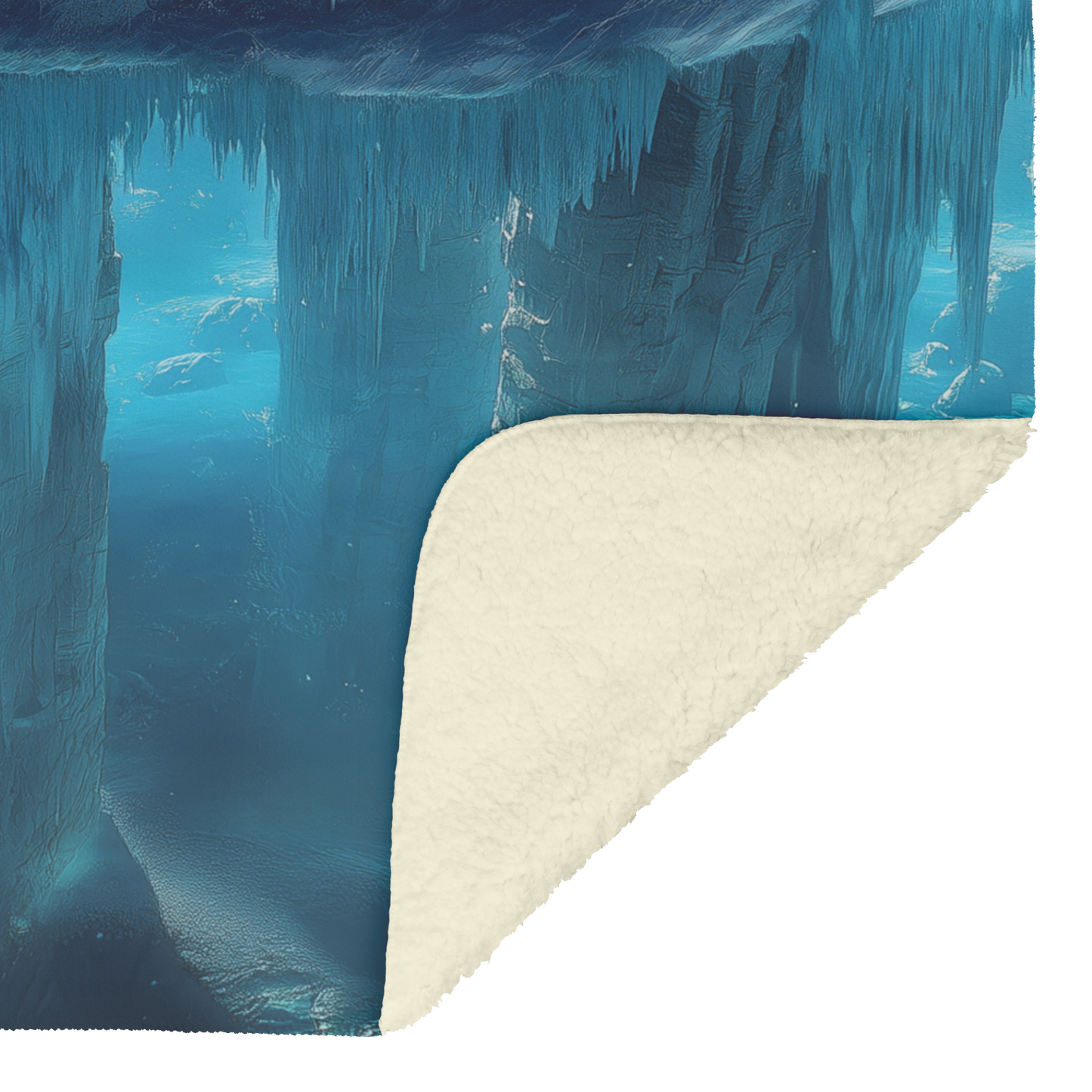 Biblical_Flat_Earth_With_Gleasons_Map_Ic_H_Blanket_Sherpa_Mockup.png