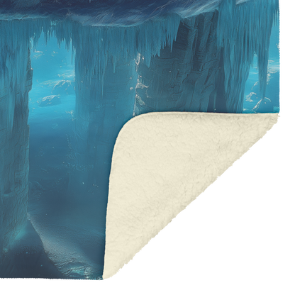 Biblical_Flat_Earth_With_Gleasons_Map_Ic_H_Blanket_Sherpa_Mockup.png