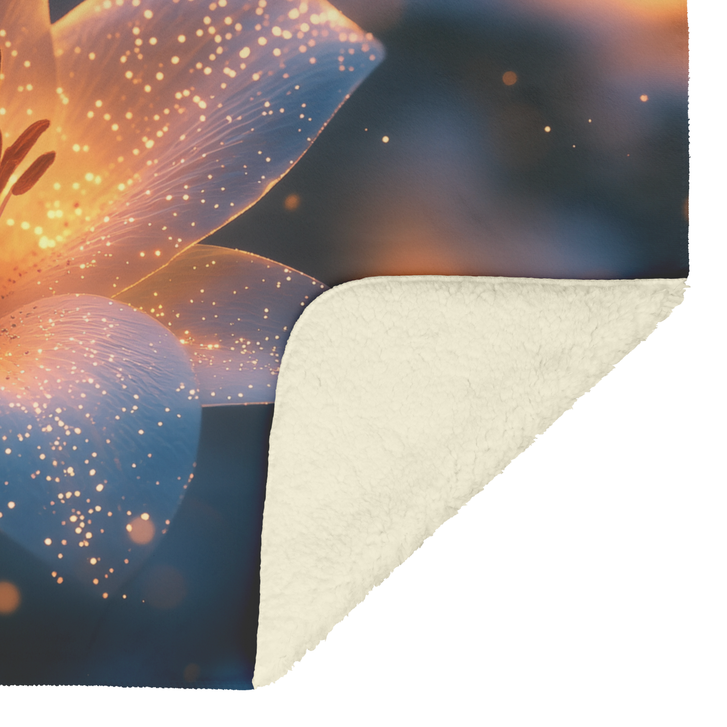 Bioluminescent_Lilies_with_Glowing_Petal_H_Blanket_Sherpa_Mockup.png