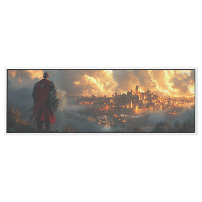 Blood_Elf_Paladin_Guarding_Grand_Elven_C_White_Framed_Canvas_H_Panoramic_Main_Mockup.png