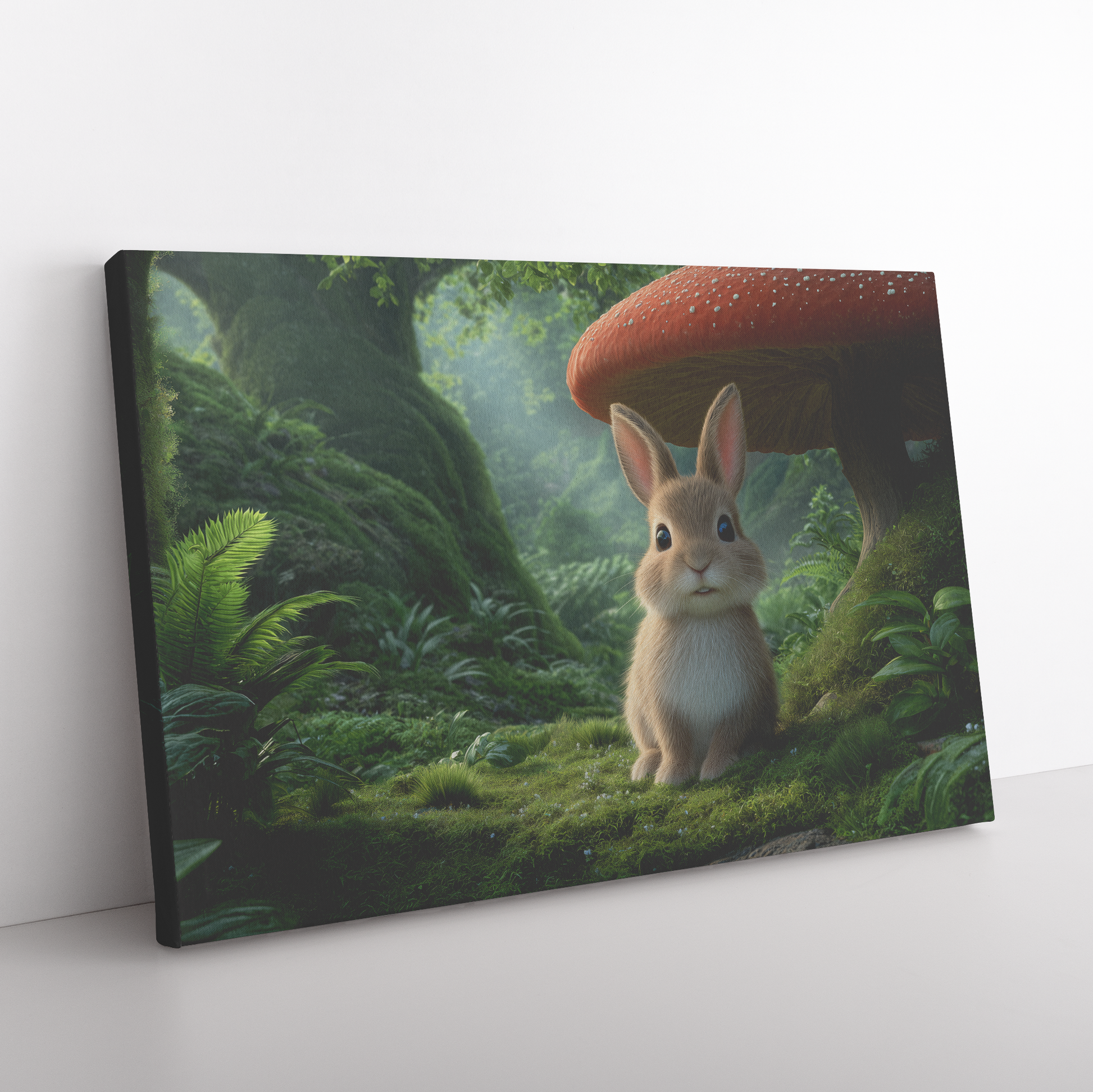 Blue_Eyed_Bunny_Under_Giant_Red_Mushroom_H_Rectangle_Angle_Floor_Mockup.png_15430655