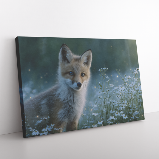 Blue_Eyed_Fox_Cub_Playing_in_Wildflower__H_Rectangle_Angle_Floor_Mockup.png_15519485