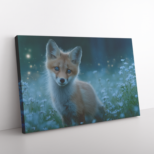 Blue_Eyed_Fox_Cub_Playing_in_Wildflower__H_Rectangle_Angle_Floor_Mockup.png_15519491