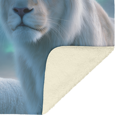 Blue_Eyed_Lion_And_Lamb_Under_Twinkling__H_Blanket_Sherpa_Mockup.png