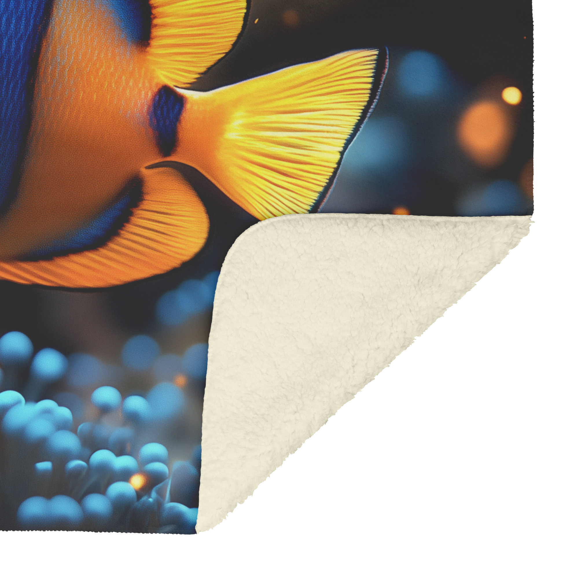Blue_Tang_Swimming_Through_Bioluminescen_H_Blanket_Sherpa_Mockup.png