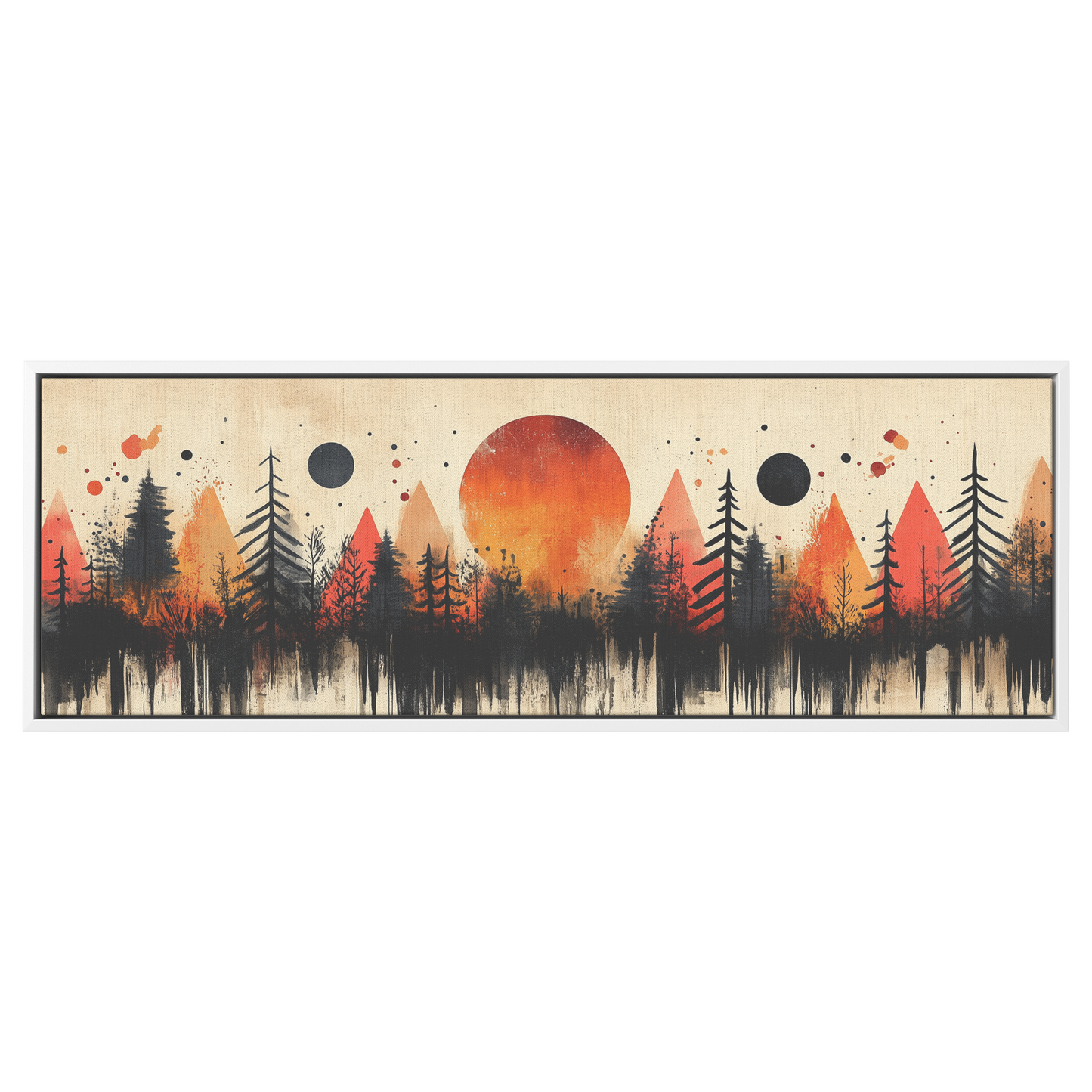 Boho_Geometric_Pattern_Hand_Drawn_Lines__White_Framed_Canvas_H_Panoramic_Main_Mockup.png