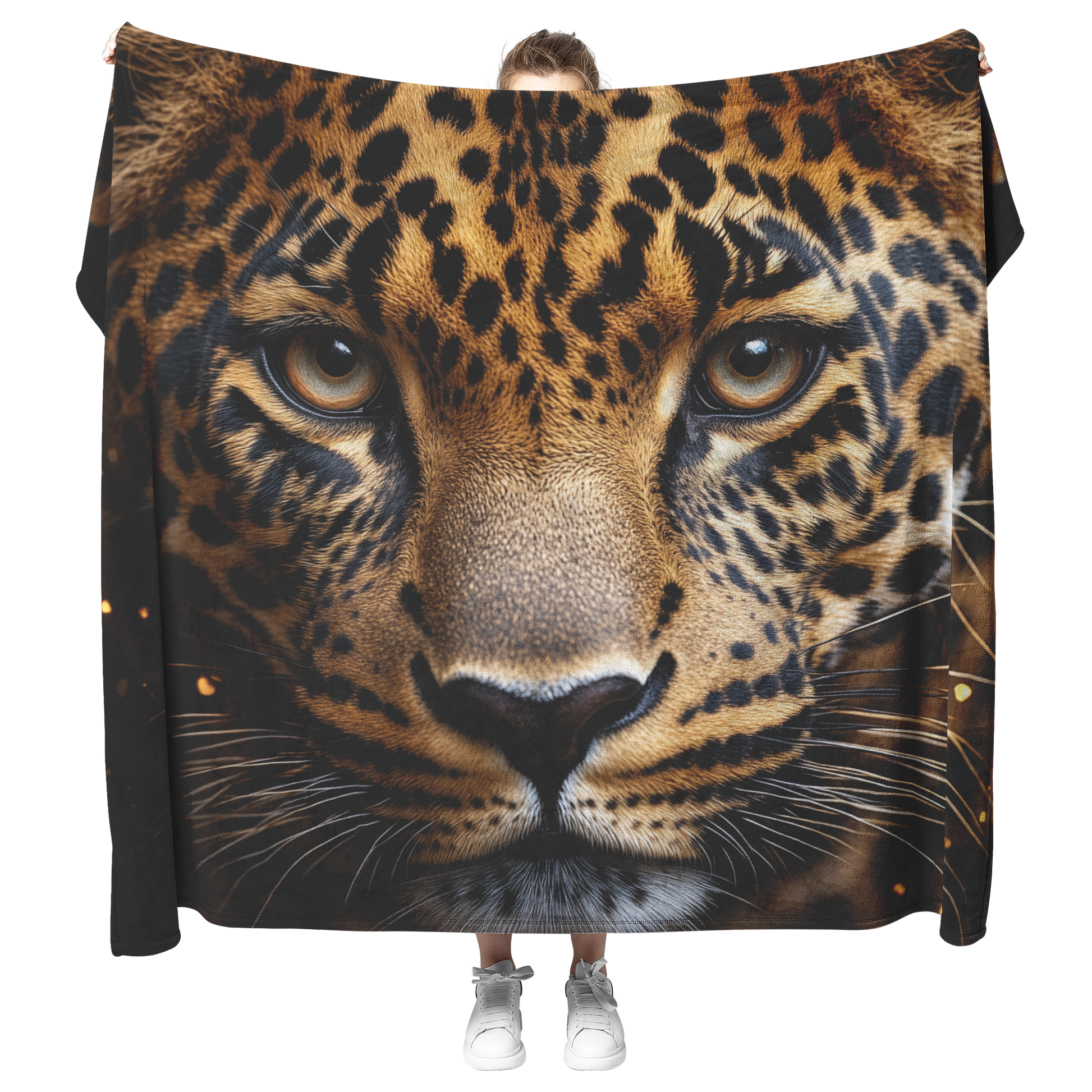Bold_Leopard_Print_With_Classic_Gold_and_H_Blanket_Model_Mockup.png