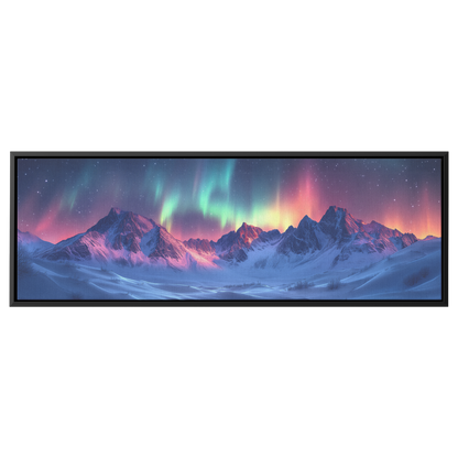 Breathtaking_Aurora_Borealis_Over_Rockie_Framed_Canvas_H_Panoramic_Main_Mockup.png
