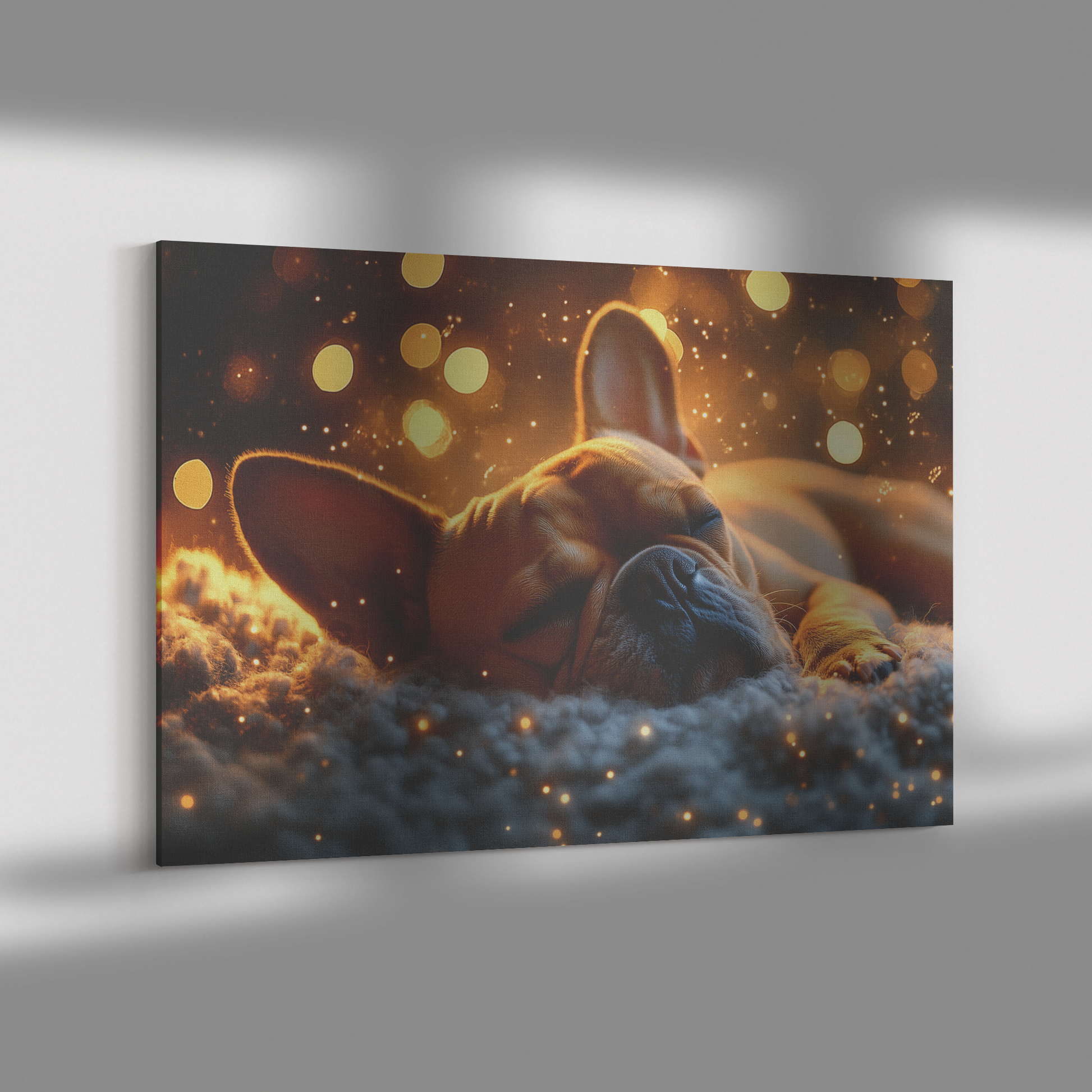 Bulldog_Lying_on_Glowing_Carpet_in_Cozy__H_Rectangle_Dramatic_Shadow_Mockup.png