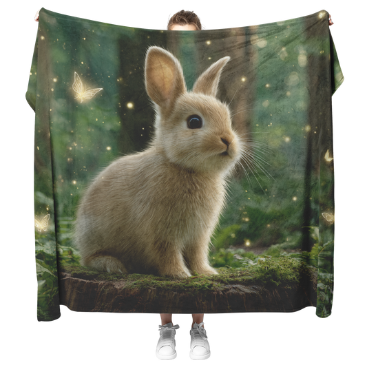 Bunny_Standing_On_Tree_Stump_Surrounded__H_Blanket_Model_Mockup.png_15282803