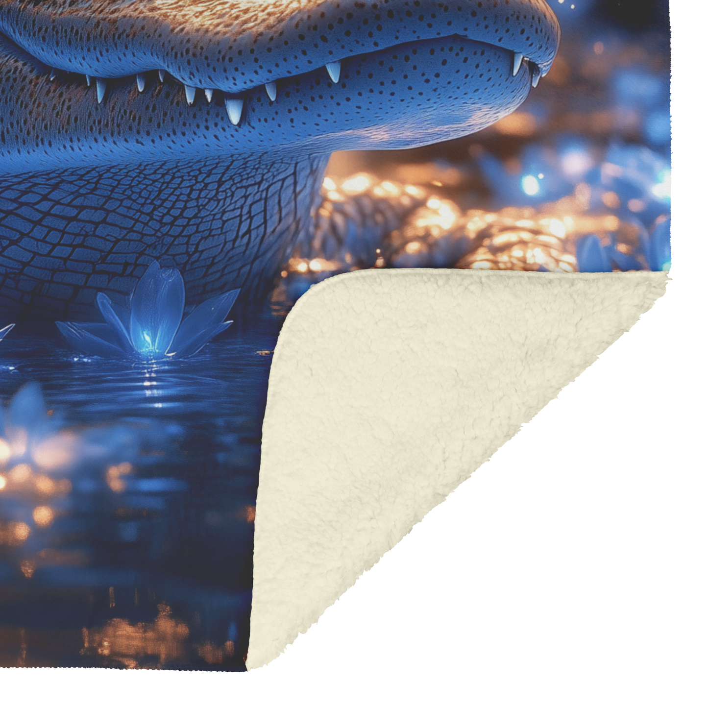 Caiman_in_Glowing_Bioluminescent_Swamp_w_H_Blanket_Sherpa_Mockup.png