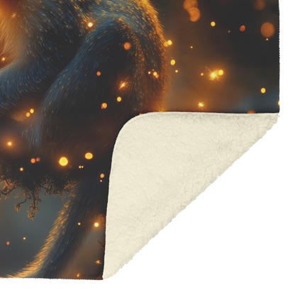 Capuchin_Monkey_Sitting_on_a_Glowing_Mos_H_Blanket_Sherpa_Mockup.png
