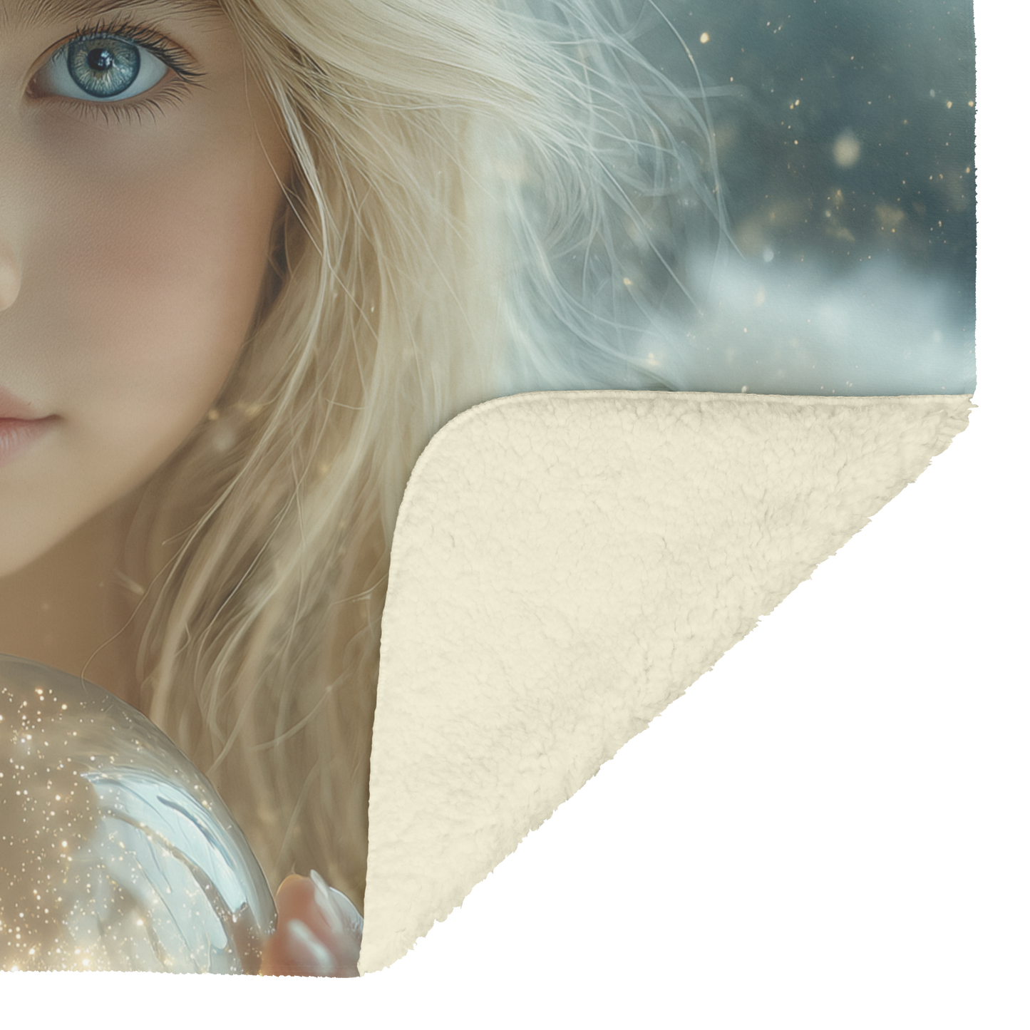 Childlike_Blue_Eyed_Angel_Placing_Star_I_H_Blanket_Sherpa_Mockup.png