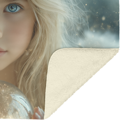 Childlike_Blue_Eyed_Angel_Placing_Star_I_H_Blanket_Sherpa_Mockup.png