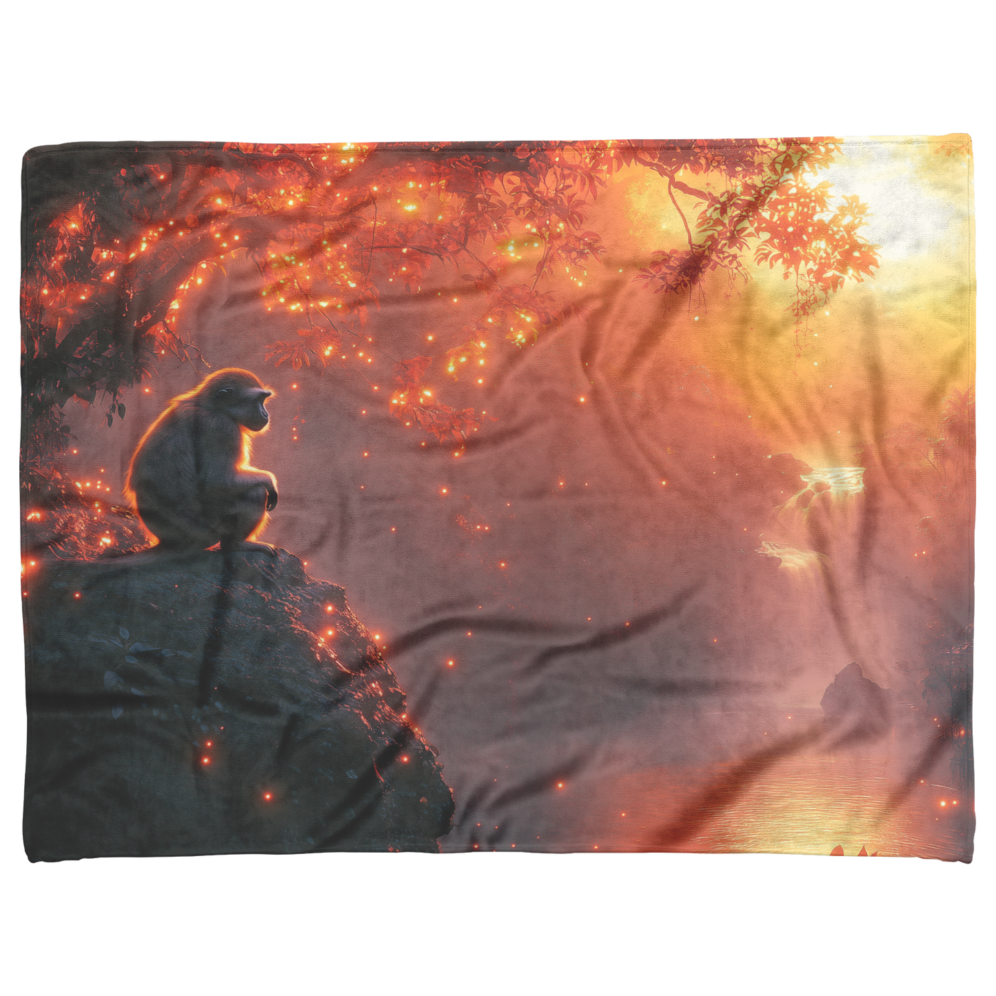 Colobus_Monkey_Perched_on_Glowing_Rock_B_H_Blanket_AS_Flat_Mockup.png