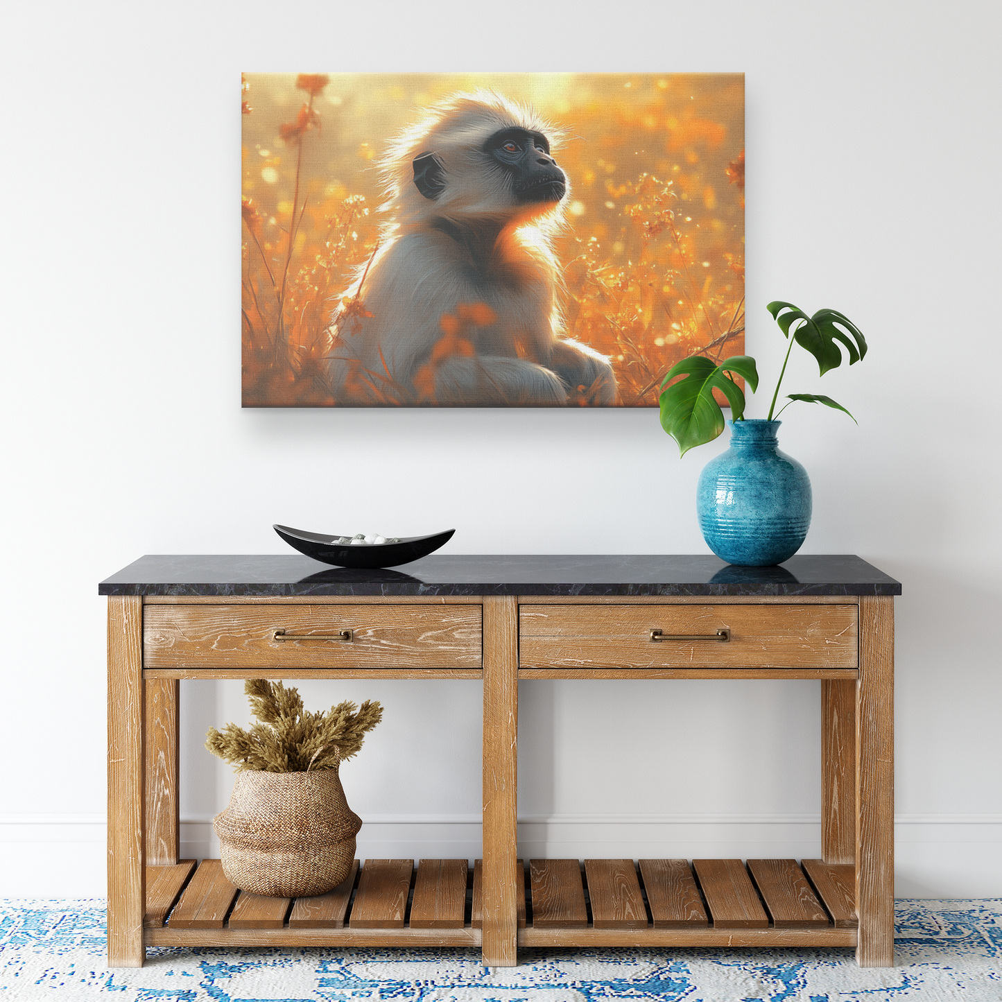 Colobus_Monkey_Sitting_Peacefully_in_Glo_H_Rectangle_Smaller_Lifestyle_Mockup.png