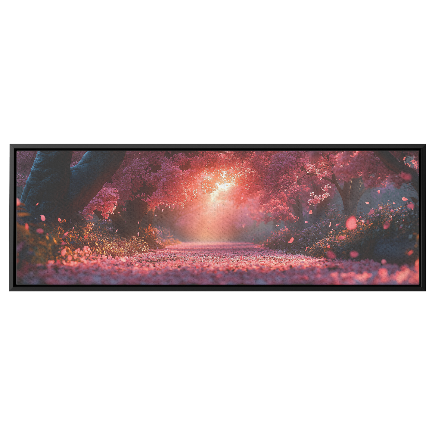 Colorful_Spring_Forest_Cherry_Blossoms_V_Framed_Canvas_H_Panoramic_Main_Mockup.png