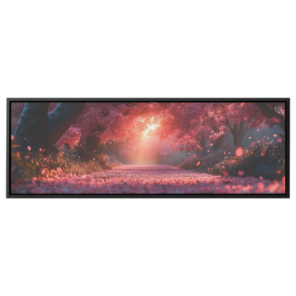 Colorful_Spring_Forest_Cherry_Blossoms_V_Framed_Canvas_H_Panoramic_Main_Mockup.png