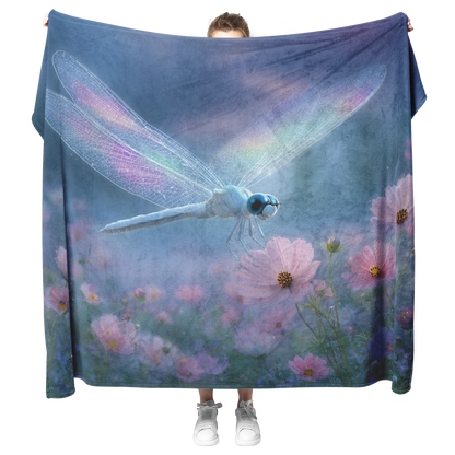 Cute_Dragonfly_With_Sparkly_Blue_Eyes_An_H_Blanket_Model_Mockup.png
