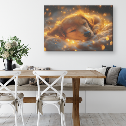 Dachshund_Puppy_Curled_Up_on_a_Cozy_Glow_H_Rectangle_Larger_Lifestyle_Mockup.png