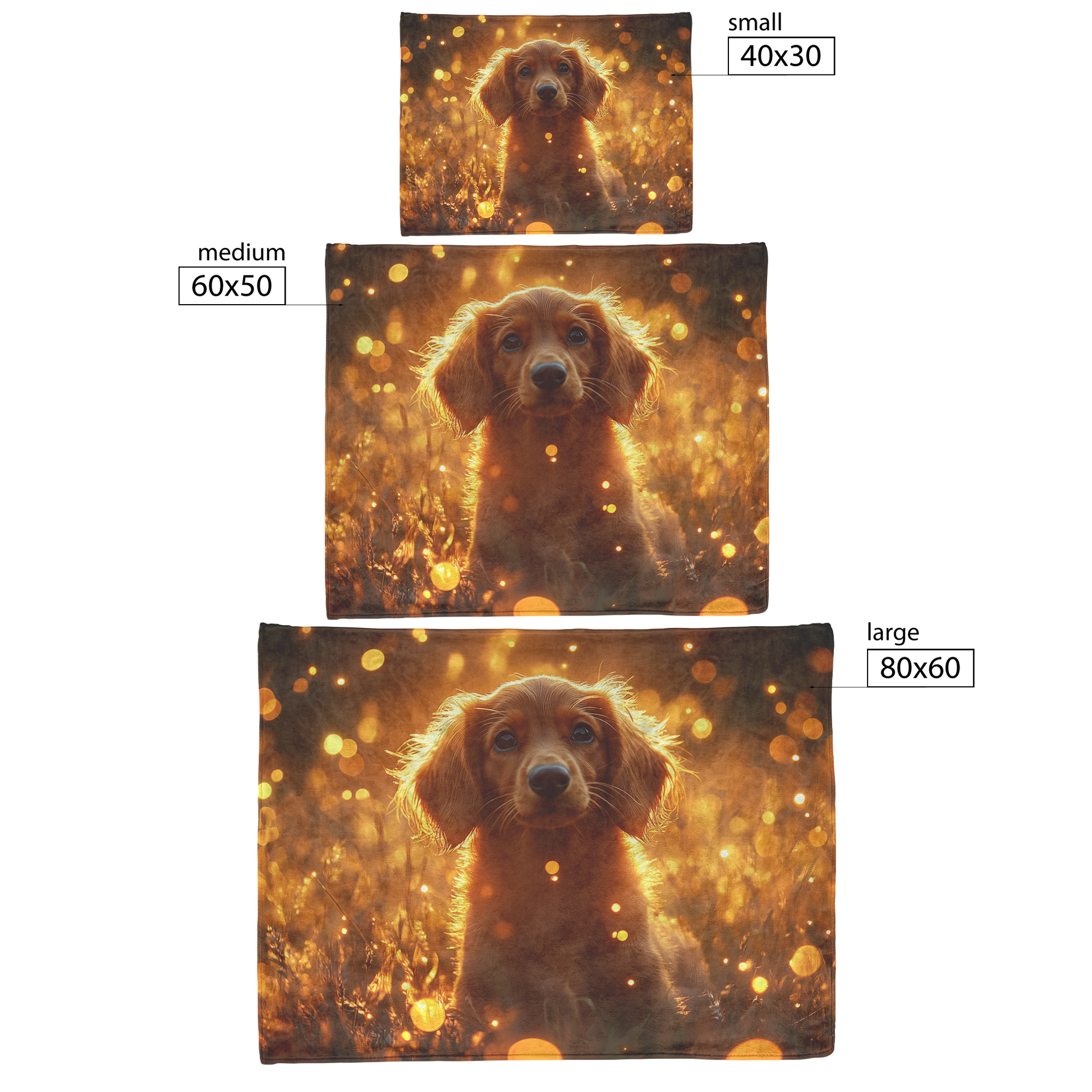 Dachshund_Puppy_in_Meadow_with_Light_Tra_H_Blanket_Size_Options_Mockup.png