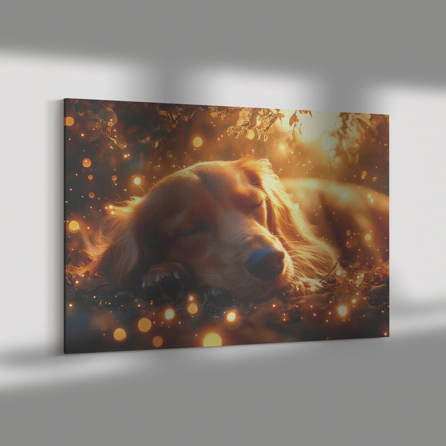 Dachshund_Resting_Peacefully_Under_a_Glo_H_Rectangle_Dramatic_Shadow_Mockup.png