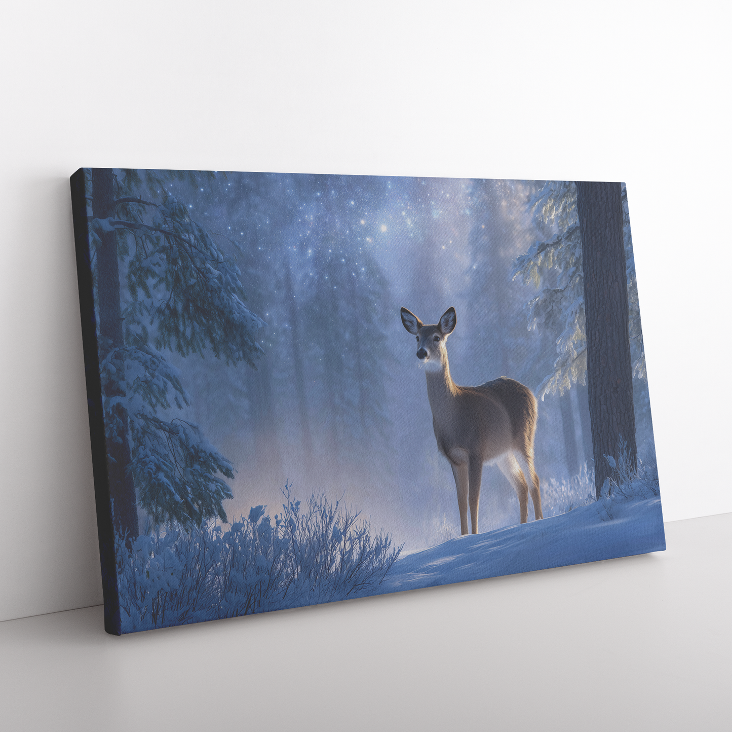 Deer_Standing_in_Glowing_Snowy_Forest_wi_H_Rectangle_Angle_Floor_Mockup.png_15528821