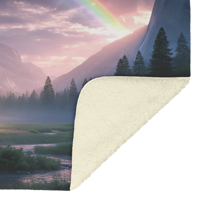 Dreamlike_Rainbow_Glowing_Above_Cottage__H_Blanket_Sherpa_Mockup.png