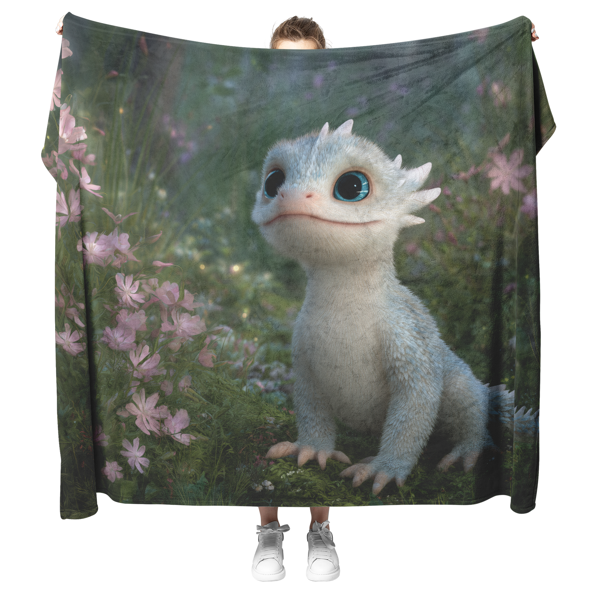 Enchanted_Baby_Dragon_With_Blue_Eyes_Exp_H_Blanket_Model_Mockup.png