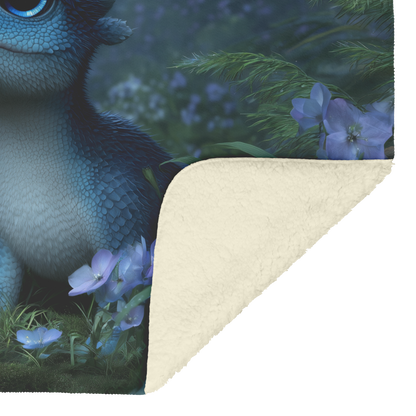 Enchanted_Baby_Dragon_With_Blue_Eyes_Exp_H_Blanket_Sherpa_Mockup.png