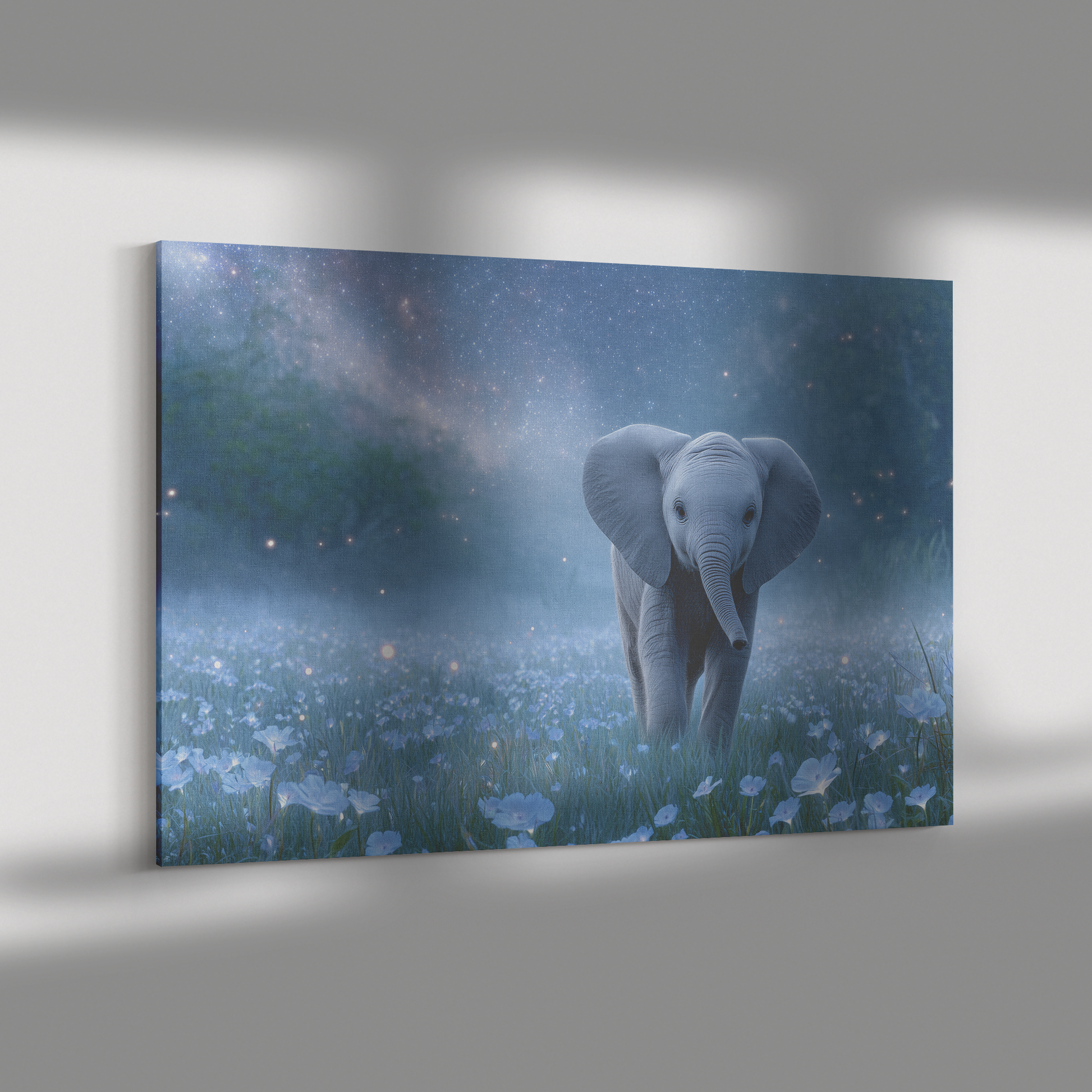 Enchanted_Baby_Elephant_in_Field_of_Star_H_Rectangle_Dramatic_Shadow_Mockup.png_15487866