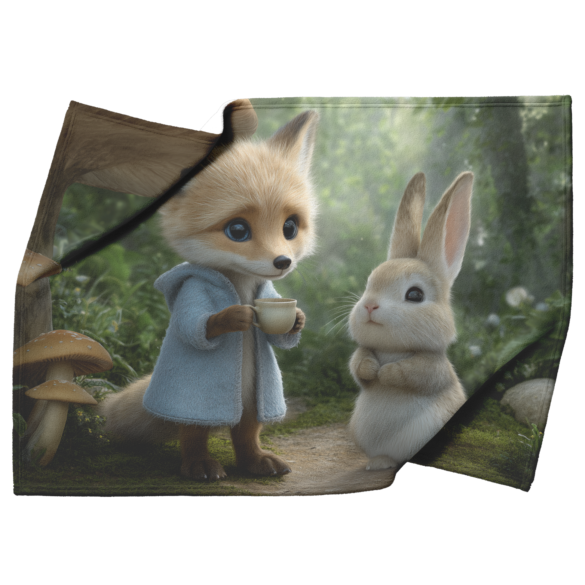 Enchanted_Fox_And_Rabbit_Sharing_Tea_Und_H_Blanket_Top_Bottom_Folds_Mockup.png_15278781