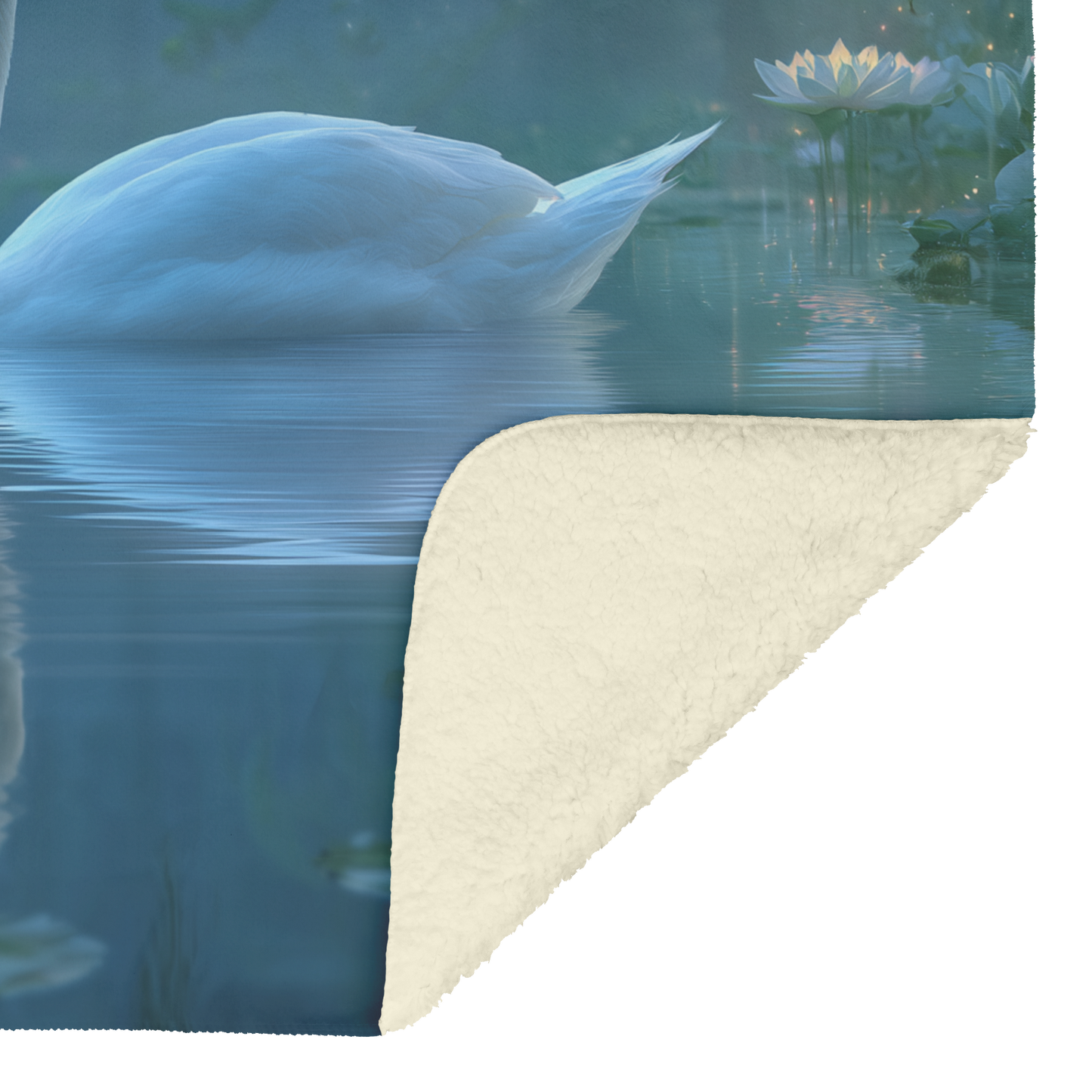 Enchanted_Swan_Surrounded_By_Glowing_Lot_H_Blanket_Sherpa_Mockup.png_15283541