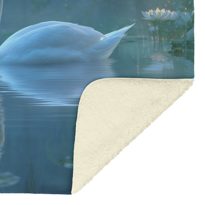 Enchanted_Swan_Surrounded_By_Glowing_Lot_H_Blanket_Sherpa_Mockup.png_15283541